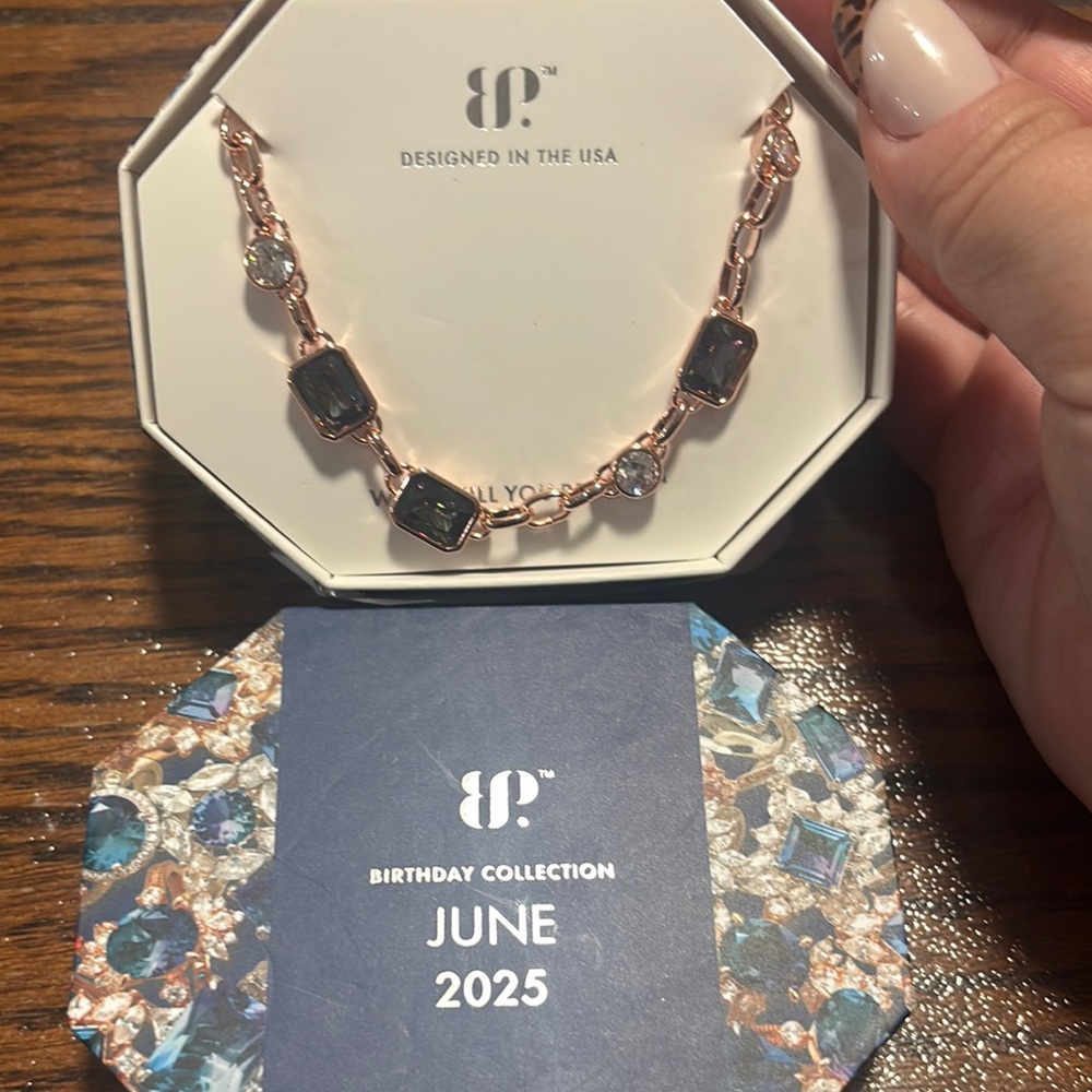 Bomb party June necklace